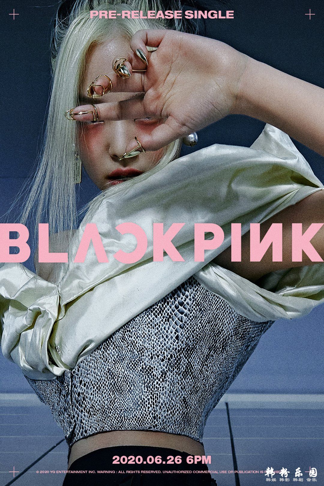 新歌BLACKPINK宣传照公开 新歌令人期待又美又飒