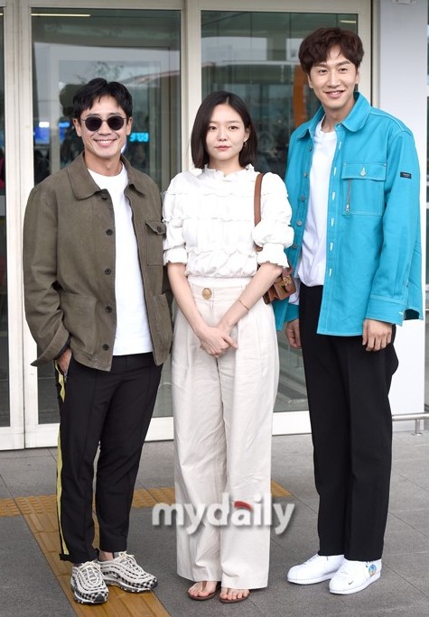 申河均、李光洙、李絮为参加电影《我特别的兄弟》在越南宣传