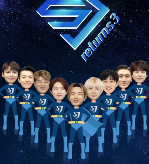 SUPER JUNIOR正规9辑真人秀节目《SJ returns 3》9月9号首播