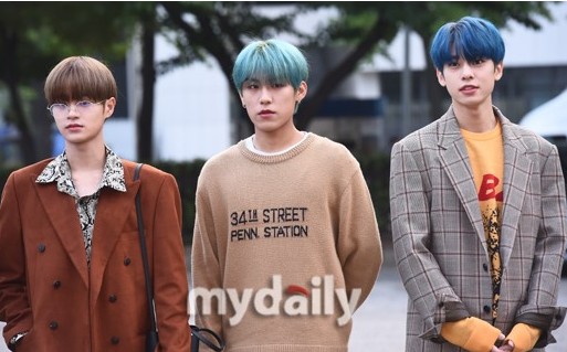 AB6IX 参加 KBS2TV《音乐银行》节目的彩排