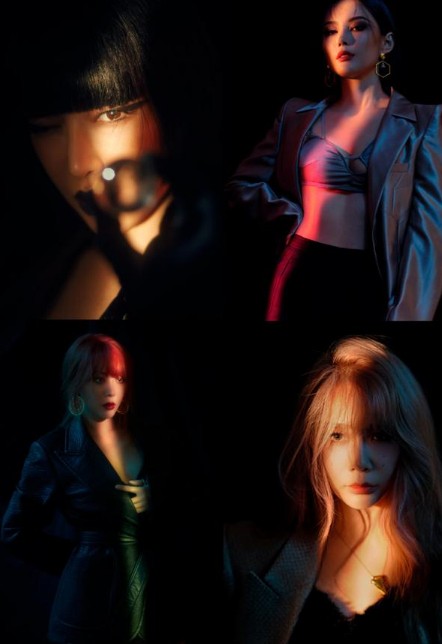 韩团的BrownEyedGirls新专辑4人4色预告照公开