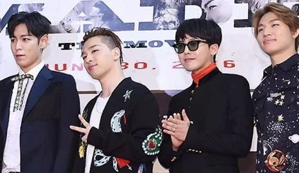 BIGBANG 四名成员被曝均没有与YG公司续约